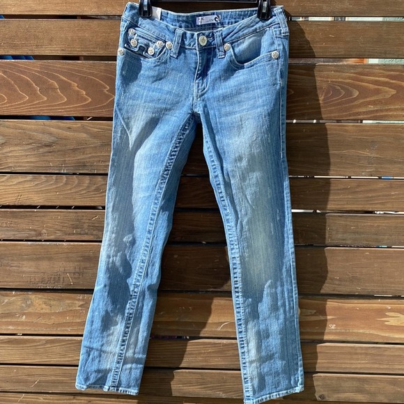 LBJC Straight Leg Light Wash Jean - 26 - Picture 2 of 8